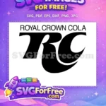 Free Royal Crown Cola Free RC Logo Beverage Free SVG - Instant Download