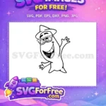 Free Smiling Joe Gardner Free Hat Glasses Soul Free SVG 1 - Instant Download