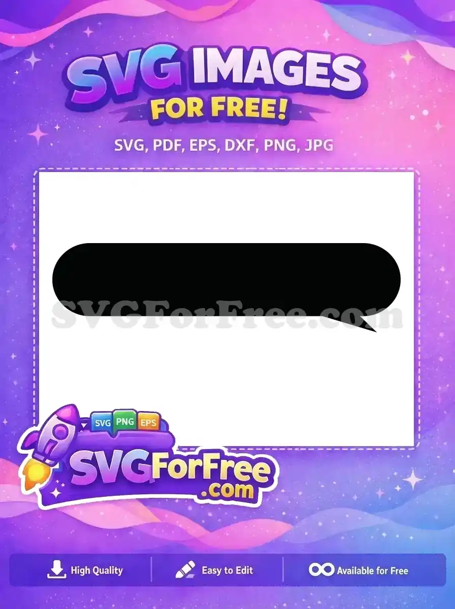 Free Black Speech Free Bubbles Outline Communication Free SVG