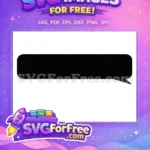 Free Rounded Corner Free Sharp Tail Speech Free SVG - Instant Download