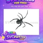Free Pointy Legs Free Spider Web Halloween Free SVG 1 - Instant Download