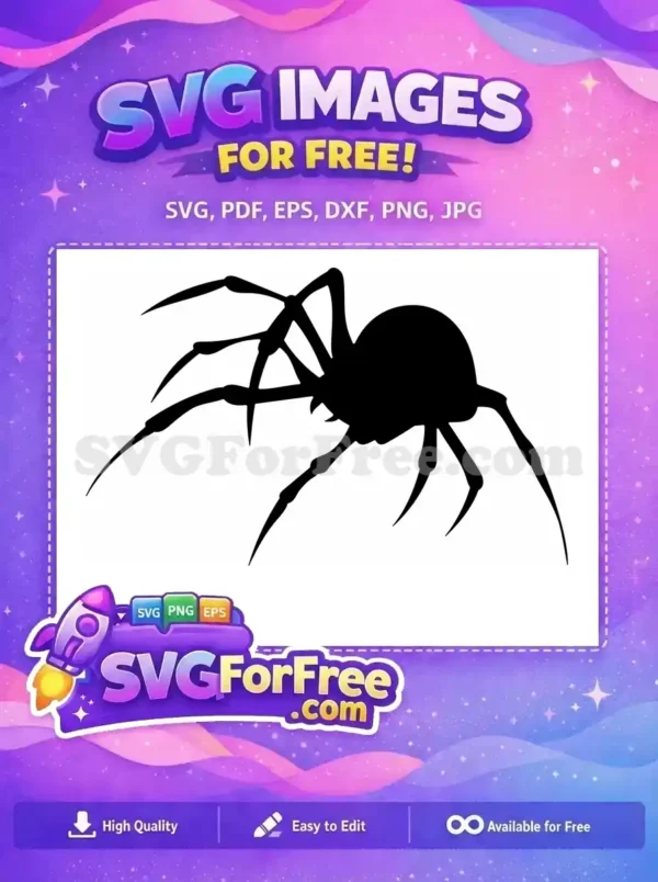 Free Halloween Spider Free Web Silhouette Scary Free SVG 1 Free Halloween Spider Free Web Silhouette Scary Free SVG 1