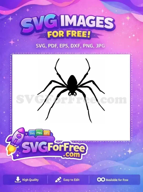 Free Spider Web Free Silhouette Halloween Free SVG 7
