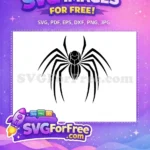 Free Black Silhouette Free Spider Web Hollow Knight Free SVG - Instant Download