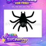 Free Eight Legged Free Spider Web Halloween Free SVG - Instant Download