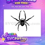 Free Spider Web Free Silhouette Halloween Free SVG 16 - Instant Download