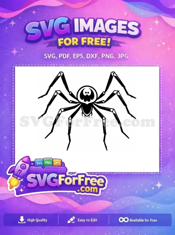 Free Spider Web Detail Free Silhouette Art Halloween Free SVG