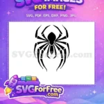 Free Detailed Leg Free Sharp Web Halloween Free SVG - Instant Download