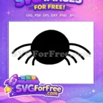 Free Square Body Free Spider Web Halloween Free SVG - Instant Download