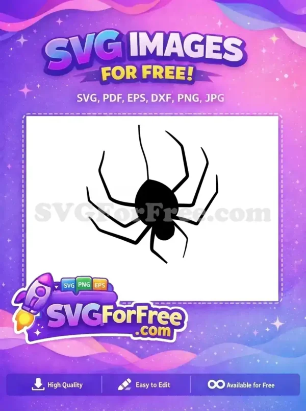 Free Black Spider Web Silhouette Free Halloween Decoration Free SVG 1