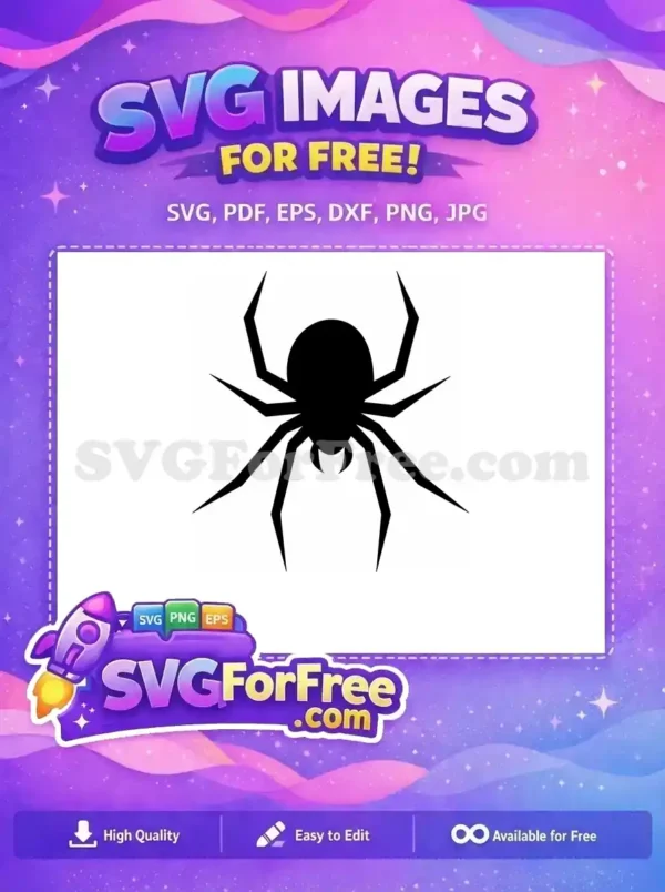 Free Spider Web Free Detailed Design Silhouette Free SVG