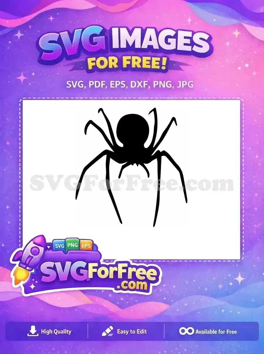 Free Dark Spider Web Free Silhouette Halloween Free SVG 2