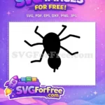 Free Spider Web Free Silhouette Halloween Free SVG 31 - Instant Download