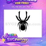 Free Spider Web Free Spooky Scary Halloween Free SVG - Instant Download