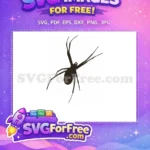 Free Pointy Legs Free Web Silhouette Halloween Free SVG - Instant Download
