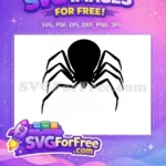 Free Spider Web Free Spooky Web Halloween Free SVG - Instant Download