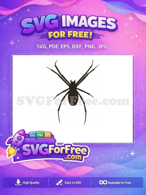 Free Detailed Web Free Silhouette Dark Spider Free SVG Free Detailed Web Free Silhouette Dark Spider Free SVG