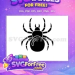 Free Pointed Legs Free Spider Silhouette Halloween Free SVG 2 - Instant Download