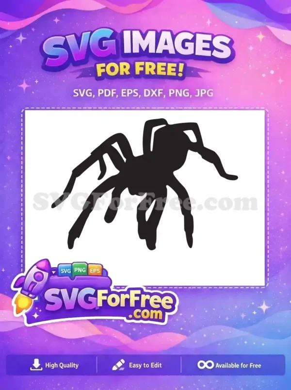Free Eight Legged Free Arachnid Spider Web Free SVG