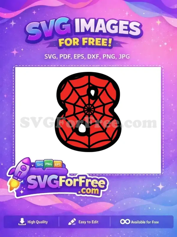 Free Spiderman Mask Free Red Webbing Spiderman Free SVG
