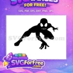 Free Heroic Poses Free Spider Web Spiderman Free SVG - Instant Download