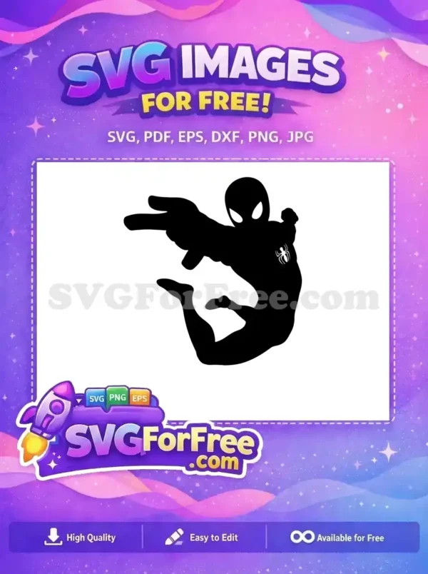Free Spiderman Mask Free Black Outline Spiderman Free SVG