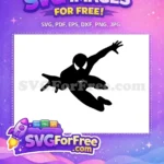 Free Masked Hero Free Superhero Pose Spiderman Free SVG - Instant Download