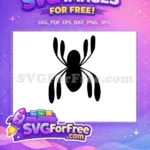 Free Masked Spiderman Free Silhouette Hero Movie Free SVG 1 - Instant Download