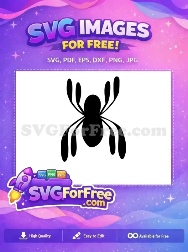 Free Masked Spiderman Free Silhouette Hero Movie Free SVG 1