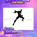 Free Spiderman Silhouette Free Superhero Comic Free SVG - Instant Download