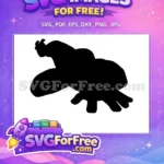 Free Crouching Silhouette Free Superhero Spiderman Free SVG - Instant Download