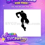 Free Black Silhouette Free Muscular Spiderman Pose Movie Free SVG - Instant Download