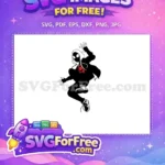 Free Red Spiderman Logo Free Symbol Spider-Verse Free SVG - Instant Download