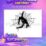 Free Spider Mask Free Web Shooter Spiderman Free SVG - Instant Download