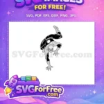 Free Leaping Superhero Free Spiderman Silhouette Movie Free SVG - Instant Download
