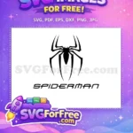 Free Black Suit Free Superhero Spiderman Movie Free SVG - Instant Download