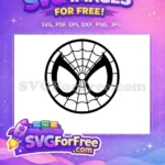 Free Mask Web Free Spiderman Eyes Comic Free SVG - Instant Download