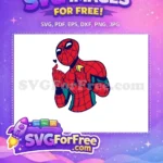 Free Heart Gesture Free Yellow Logo Spiderman Free SVG - Instant Download