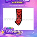 Free Red Web Free Spiderman Mask Avengers Free SVG - Instant Download