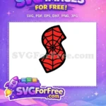 Free Red Web Free Black Lines Spiderman Free SVG 2 - Instant Download
