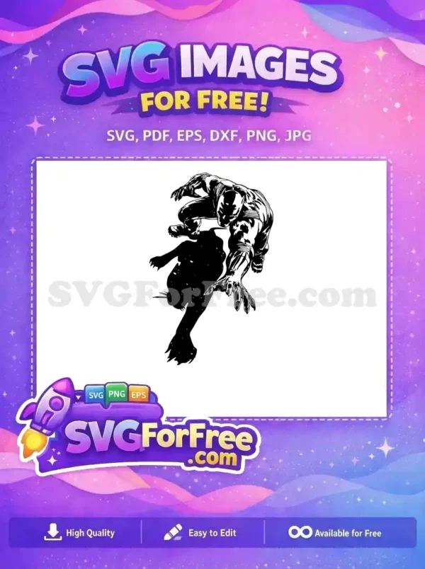 Free Black Silhouette Free Superhero Spiderman Free SVG