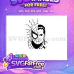 Free Spider-Man Mask Free Silhouette Avengers Free SVG - Instant Download