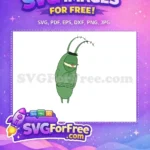 Free Angry Plankton Free Crossed Arms SpongeBob Free SVG - Instant Download