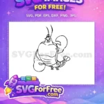 Free Happy Face Free Smiling Expression SpongeBob Free SVG - Instant Download
