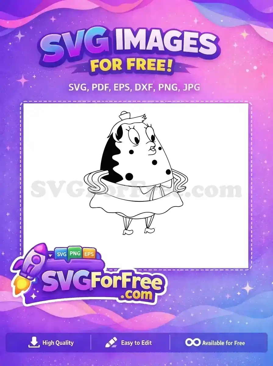 Free Puffy Cheeks Free Sailor Outfit SpongeBob Free SVG