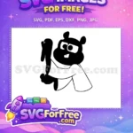 Free Sandy Cheeks Thumbs Down Free Funny Expression Spongebob Free SVG - Instant Download