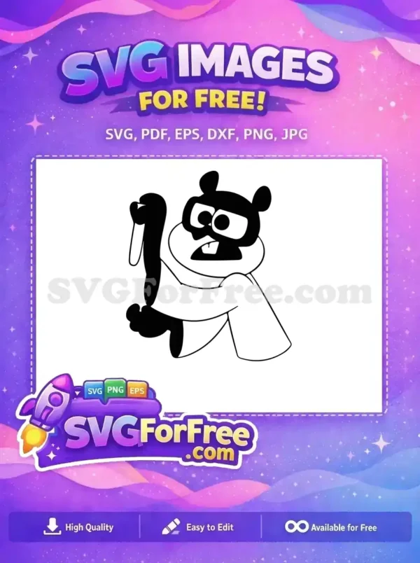 Free Angry Sandy Cheeks Free Thumbs Down Spongebob Free SVG