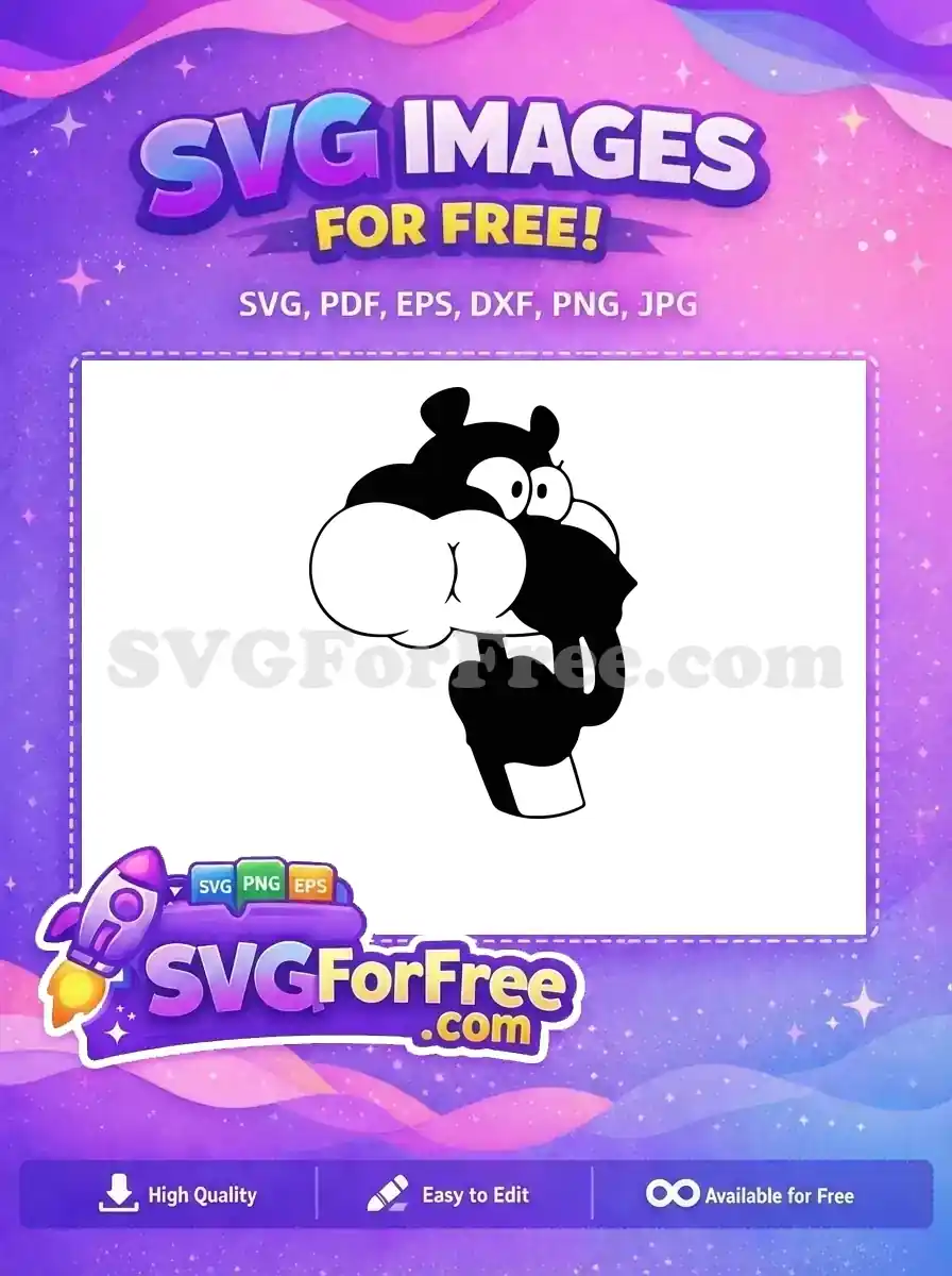 Free Squidward Tentacles Angry Eyes Free Face Spongebob Free SVG