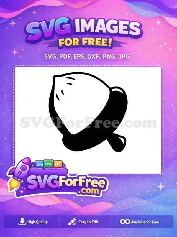 Free Patrick Star's Rock Home Free Simple Spongebob Free SVG