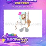 Free Sandy Cheeks Rope Free Flower Details Cartoon Free SVG - Instant Download